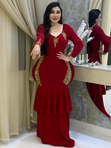 Stretch crepe dress
