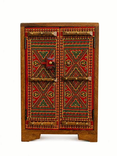 Najdi drawer with red doors