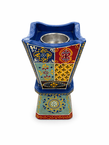 Large wooden incense burner