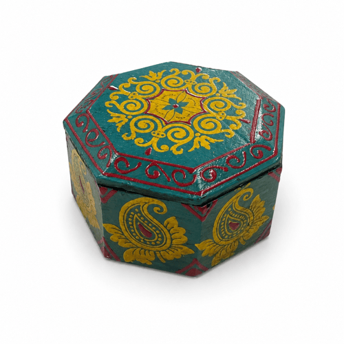 Wooden box half an ounce