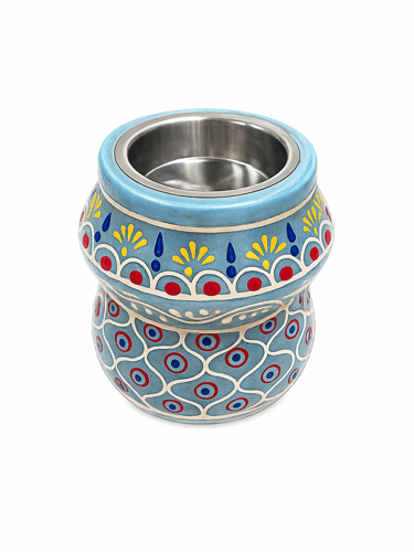 Small clay incense burner