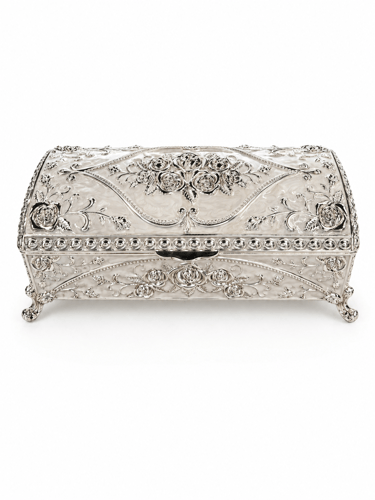 Large silver box