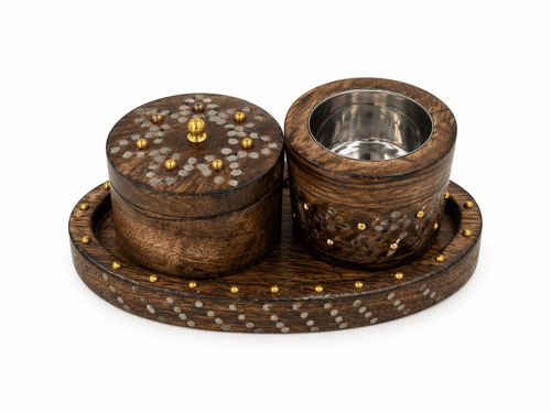 Box set and incense burner