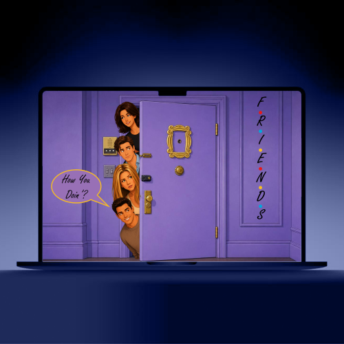 Friends | قالب بوربوينت متحرك