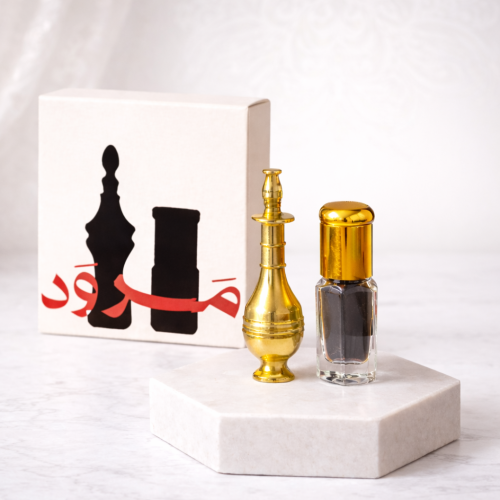 كحل الاثمد الاسود الاصفهاني ربع تولة + محكلة نحاسي...