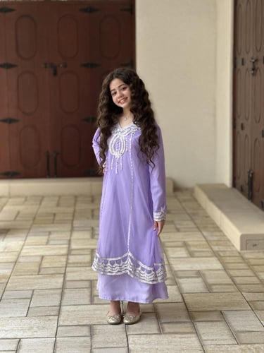 فستان لافندر