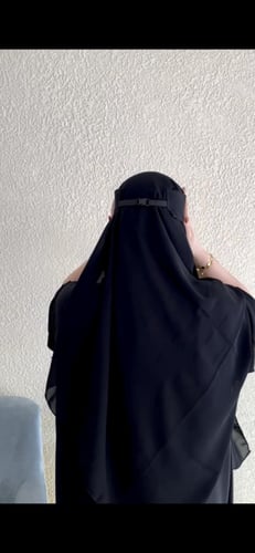 بكج 3 نقاب مشبك وسط