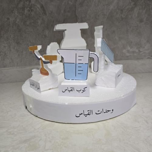 فلين مجسّم وحدات القياس