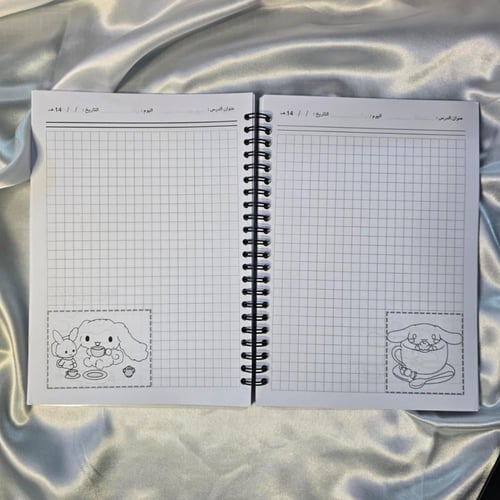 دفتر مربعات سينامورول