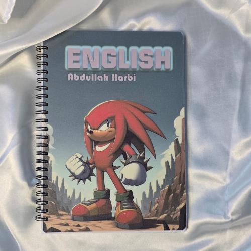 دفتر لغة إنجليزية ناكلز