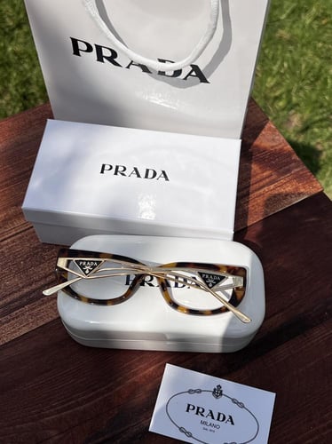 نظارة PRADA تايقر عدسة شفافه