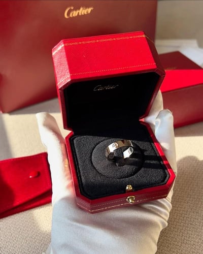 دبلة carter رجالي فضي