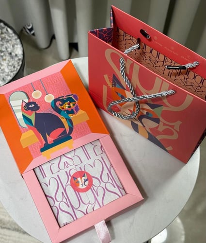 طقم DIOR ذهبي 4 قطع