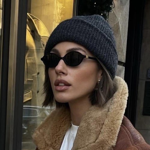 نظارة - MIU MIU إطار أسود - عدسة اسود