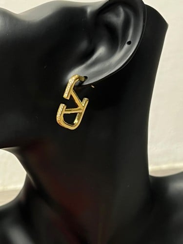 حلق VALENTINO ذهبي