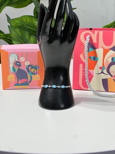 أسوارة العين فضه عيار 925