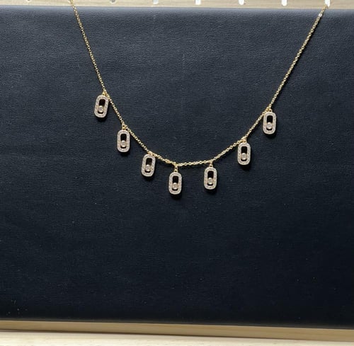 طقم MESSIKA ذهبي