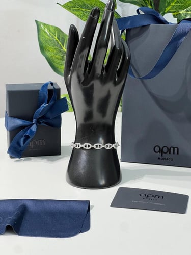 اسوارة مايلي مارين apm( لون فضي )