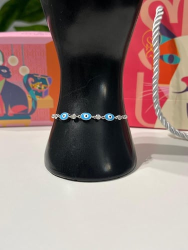 أسوارة العين فضه عيار 925