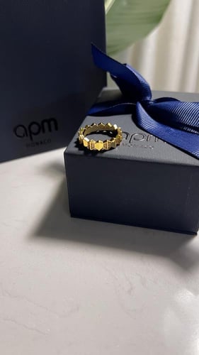 خاتم apm ذهبي
