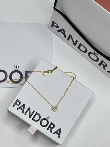 سلسال باندورا PANDORA قلب ذهبي