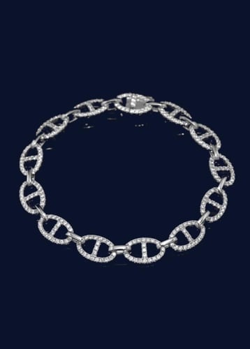 اسوارة مايلي مارين apm فضي ماستر ( مقاس 16)