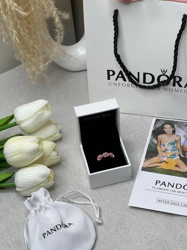 خاتم باندورا PANDORA قولد روز