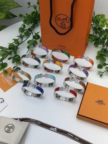 إسوارة Hermes معدن فضي