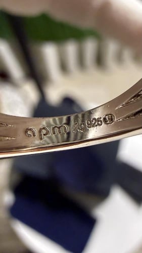 خاتم apm - فضة عيار 925