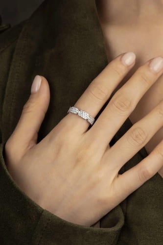 خاتم apm الفضي