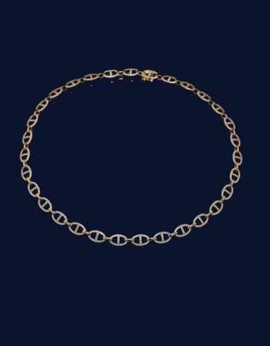 سلسال مايلي مارين ذهبي