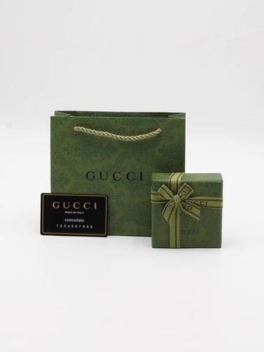 اسوارة GUCCI ذهبي - فضي