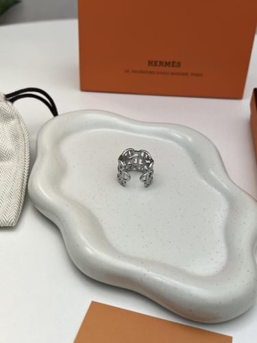خاتم فضي - HERMES