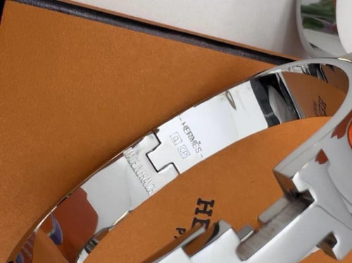 إسوارة Hermes معدن فضي