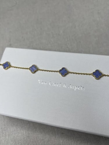 إسوارة Van cleef ذهبي -وردي