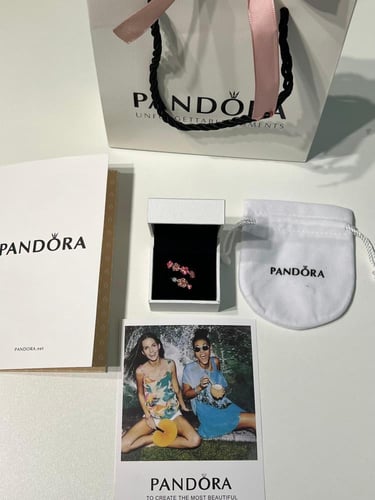 خاتم باندورا PANDORA قولد روز