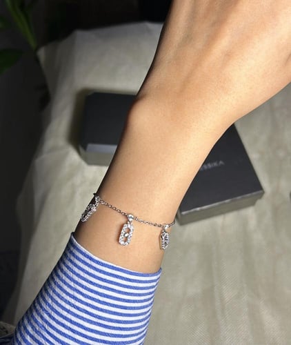 أسوارة MESSIKA معدن فضي