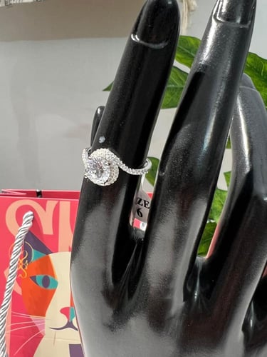 خاتم فضه عيار 925