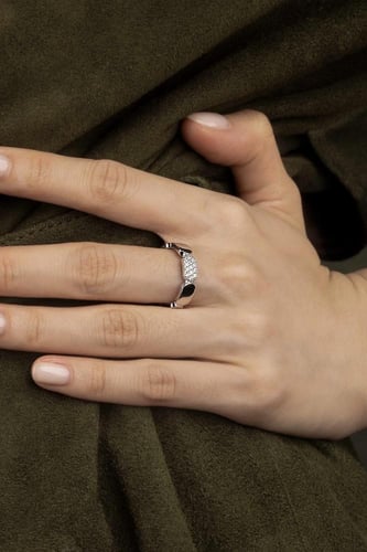 خاتم apm الفضي مجموعة داينتي