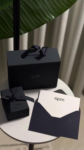 حلق مايلي مارين apm ذهبي