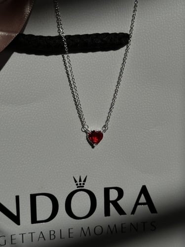 سلسال باندورا PANDORA قلب أحمر