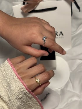 خاتم باندورا PANDORA الشمس والقمر