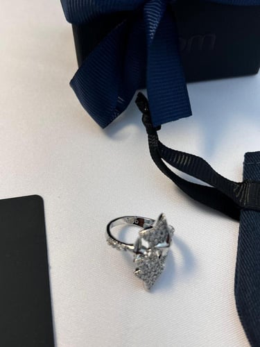 خاتم apm الفضي