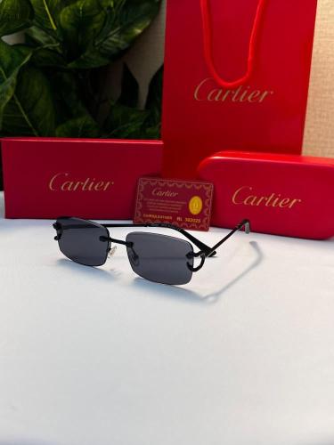 نظارة Cartier- اطار اسود- عدسه اسود