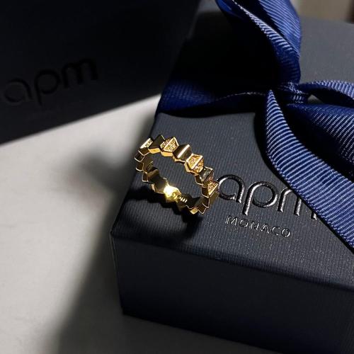 خاتم apm ذهبي