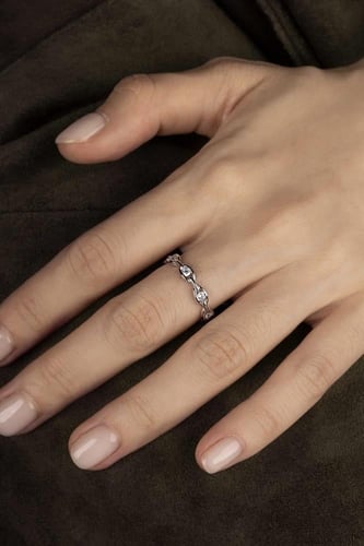 خاتم apm الفضي