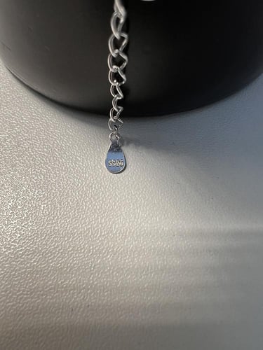 اسوارة العيون ملون فضة عيار 925