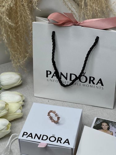 خاتم باندورا PANDORA قولد روز