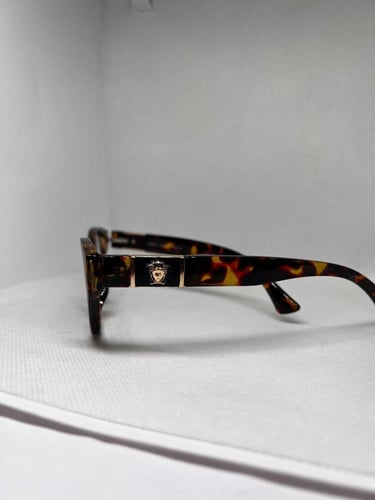 نظارة versace- إطار تايقر - عدسة شفافة