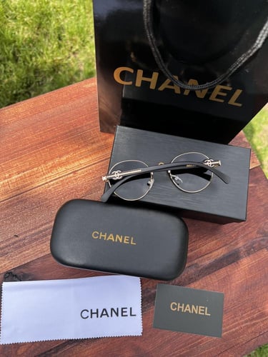 نظارة CHANEL اطار أسود عدسة اسود